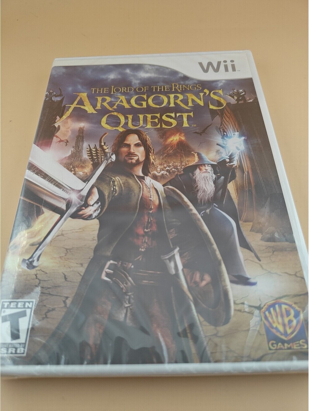 The Lord of the Rings Aragorn's Quest Nintendo Wii New Sealed Video Game